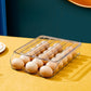 Caja de almacenamiento de huevos autoenrollable
